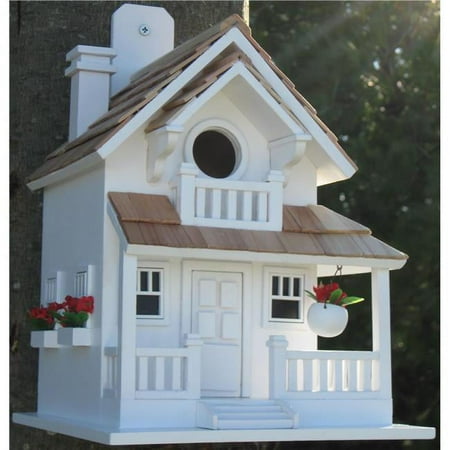 Home Bazaar Backyard Bird Cottage - WhiteBird House
