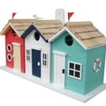 thumbnail image 1 of Home Bazaar Brighton Beach Huts Birdhouse, 1 of 5