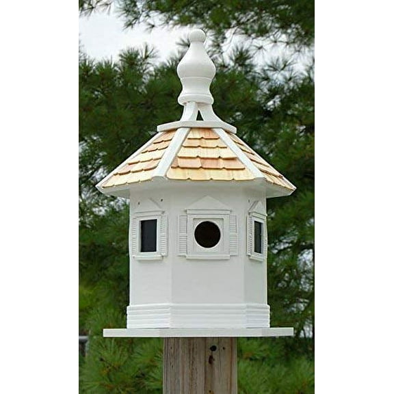 Home Bazaar Enchantment Bird House, White