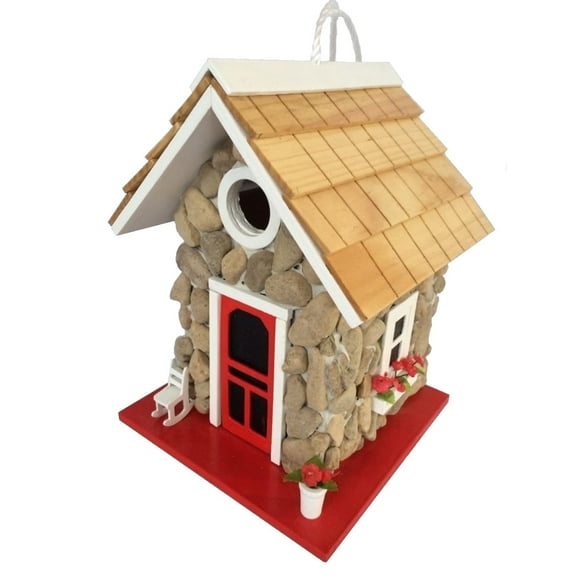 Home Bazaar Fieldstone Guest Cottage Birdhouse
