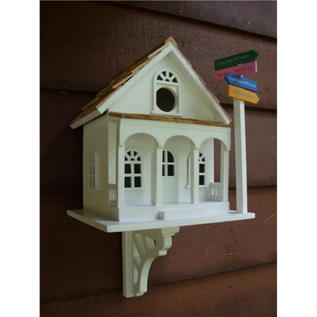 Home Bazaar Sign Post Birdhouse