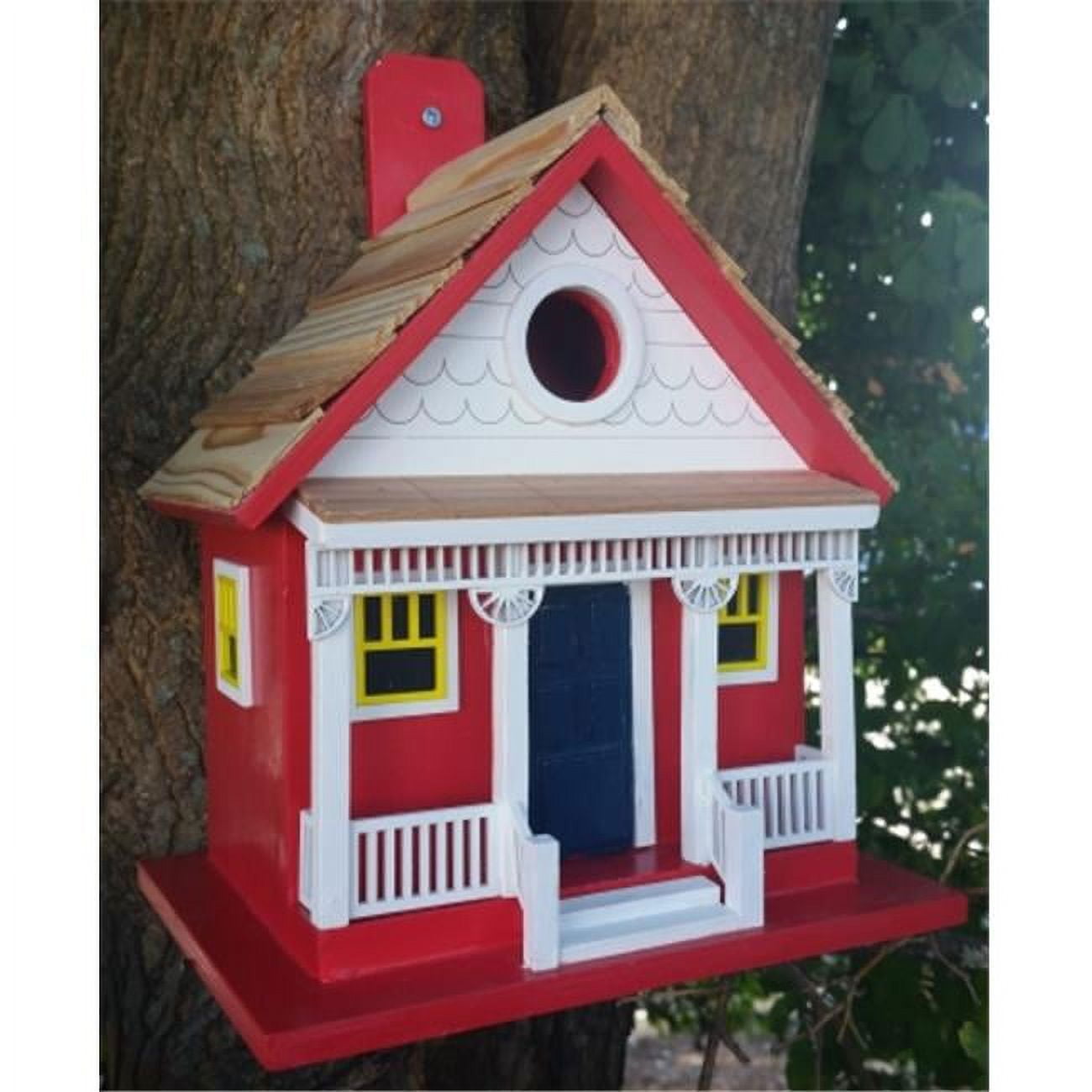 Home Bazaar HB9508RS Capitola Beach Cottage Red