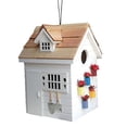 thumbnail image 1 of Home Bazaar Potting Shed Birdhouse - White, 1 of 5