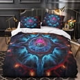 thumbnail image 1 of Home Bedclothes 3D Spider Printed Duvet Cover Set Teen Adult Highend Bedding Set Bedspreads,Queen (90"x90"), 1 of 6
