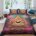 thumbnail image 1 of Home Bedclothes All-seeing Eye Printed Duvet Cover Set Teenager Adult Fantasy Bedroom Decor,Full (80"x90"), 1 of 6
