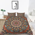 thumbnail image 1 of Home Bedclothes Bedspreads Bohemia Printed Printed Bedding Covers Colorful,King(90"x104"), 1 of 4