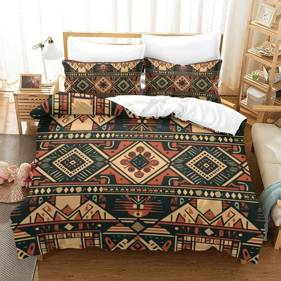 Home Bedclothes Bohemian Duvet Cover Quilt Cover Set Woman High Quality Bedspreads Bed Gift,California King (98"x104")