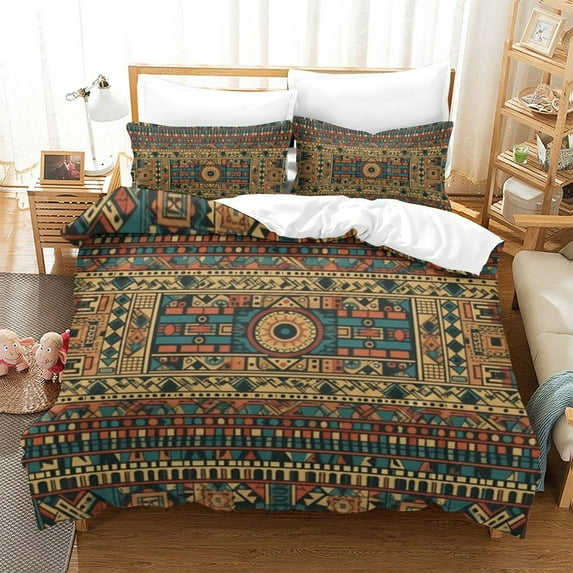 Home Bedclothes Bohemian Duvet Cover Quilt Cover Set Woman High Quality Bedspreads Bed Gift,Twin (68"x86")