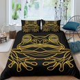 thumbnail image 1 of Home Bedclothes Frog Pattern Bedspreads Comforter Cover Pillowcase Teen Adult Hot Sale Bedding Set, 1 of 6