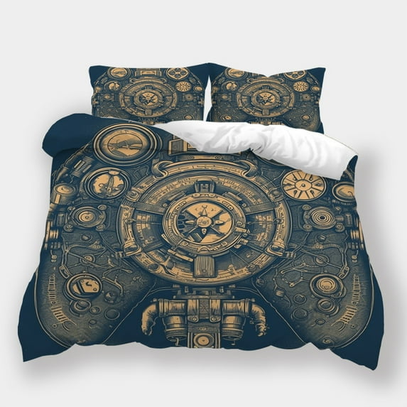 Home Bedclothes Game Controller Printed Comforter Cover Set Teens High Qaulity Bedspreads,California King (98"x104")