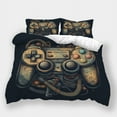 thumbnail image 1 of Home Bedclothes Game Handle Printed Comforter Cover Set Kids Adult Superior Bed Set Bed Gift,Queen (90"x90"), 1 of 5