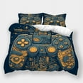 thumbnail image 1 of Home Bedclothes Game Pad Printed Bedspreads Teen Adult High Quality Duvet Cover Set,Full (80"x90"), 1 of 5