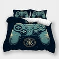 thumbnail image 1 of Home Bedclothes Game Pad Printed Bedspreads Teen Adult High Quality Duvet Cover Set,Queen (90"x90"), 1 of 5