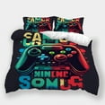 thumbnail image 1 of Home Bedclothes Game Theme Bedding Set Boys Girls Cool Duvet Cover Pillowcase Bedspreads,California King (98"x104"), 1 of 5