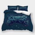 thumbnail image 1 of Home Bedclothes Teen Adult Duvet Cover Set Game City Printed Comforter Cover Pillowcase,California King (98"x104"), 1 of 5