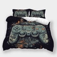 thumbnail image 1 of Home Bedclothes Teen Adult Duvet Cover Set Game City Printed Comforter Cover Pillowcase,Queen (90"x90"), 1 of 5