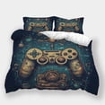 thumbnail image 1 of Home Bedding Suit Game Handle Printed Comforter Cover Pillowcase Newly Design Bedroom Decor,Queen (90"x90"), 1 of 5