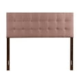 thumbnail image 1 of Home Bedroom Furniture Super Nova Brown Full Upholstered Tufted Panel Headboard, 1 of 6