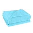 thumbnail image 1 of Home Bedroom Warm Soft Microplush Fleece Bed Blanket, 1 of 6