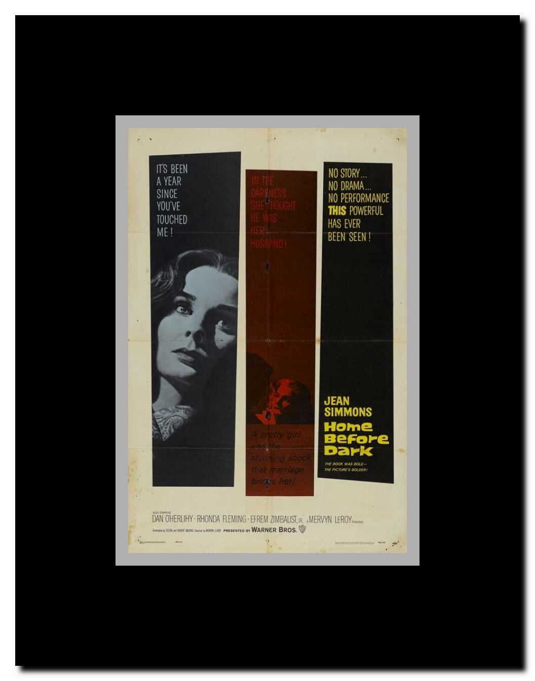 Home Before Dark Framed Movie Poster