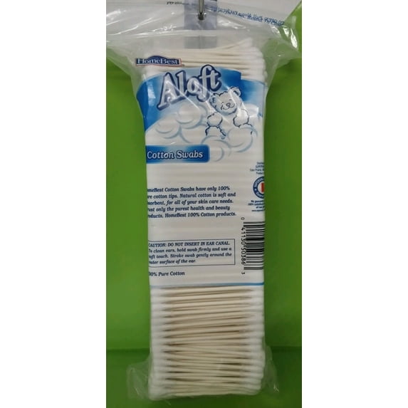 Home Best Cotton Swabs 1000 Double Tipped Cotton Swabs 1000CT
