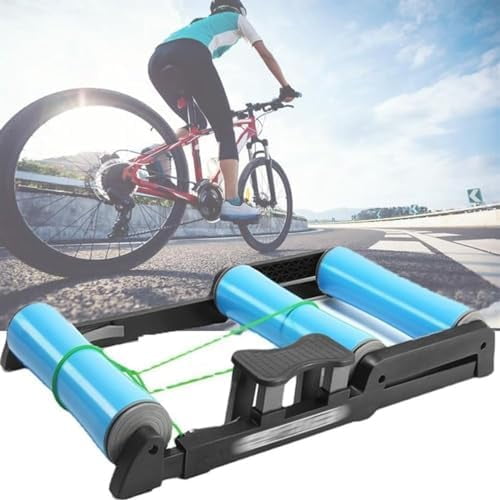 Home Bicycle Folding Rollers, Professional Indoor Bike Parabolic Roller, Adjustble Bike Trainers for 24""-29"" Mountain Bike and 700C Road Bike$$Sport & Recreation Other