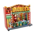 thumbnail image 1 of Home BigBees Retro Department Store with Window Display Animated Christmas Village Decoration BigBees Retro Department Store with Window Display Animated Christmas Village Decoration, 1 of 4