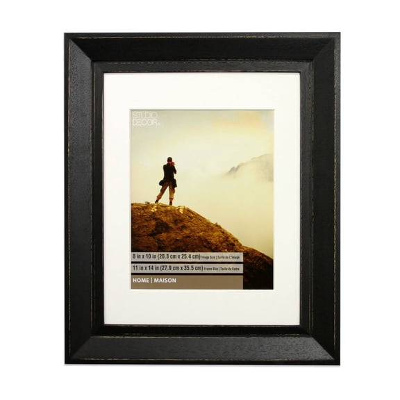 Studio Decor Home Black Angled Frame