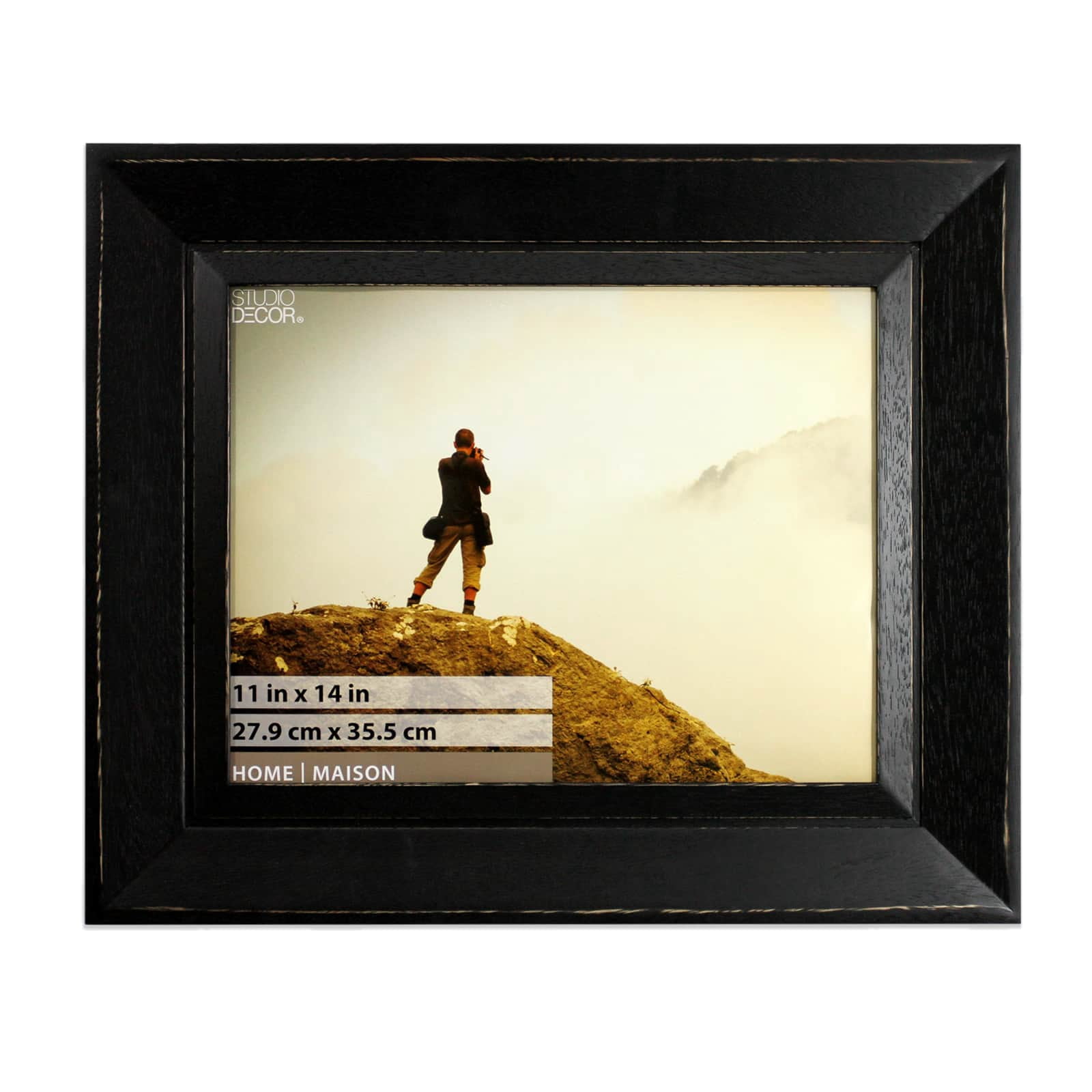 Studio Decor Home Black Angled Frame - Walmart.com