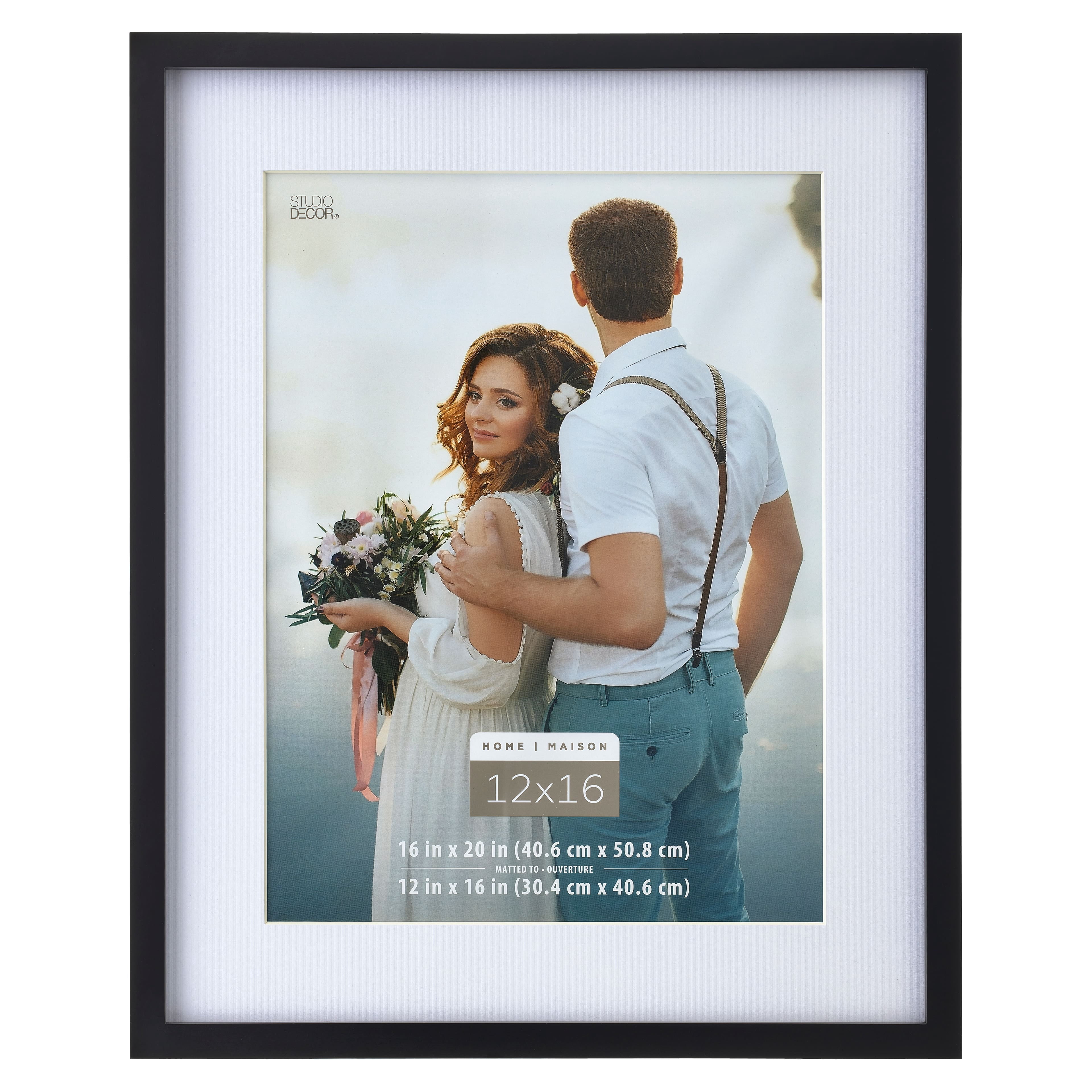 Threeplusone Tyler Frame Studio Decor Home Black Tyler Frame - Walmart.com