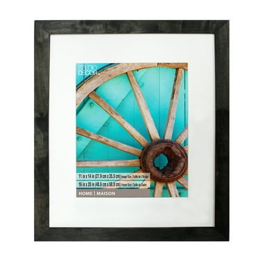 Home Black Wash Wooden Frame by Studio Décor®