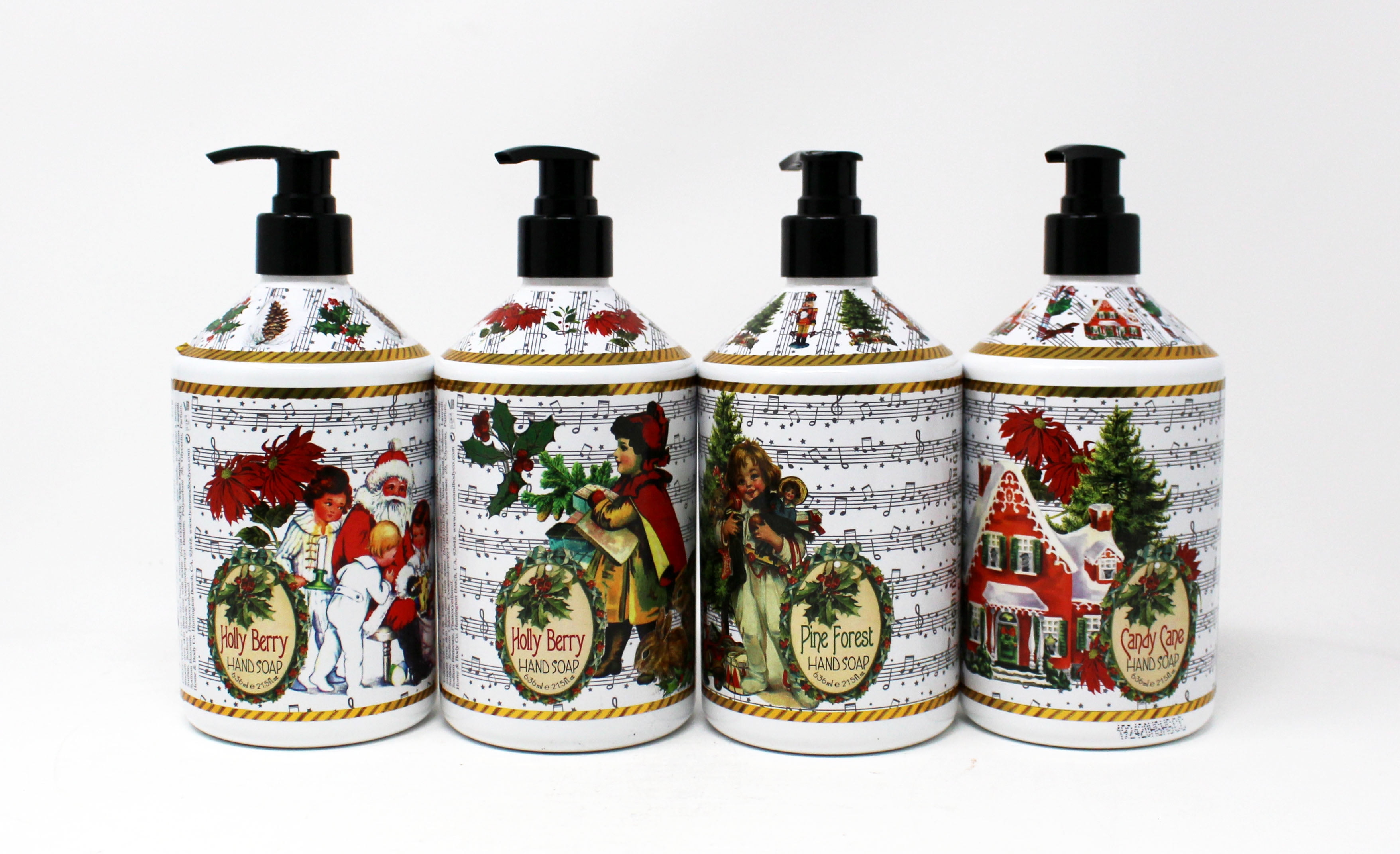 Home Body Company Holiday Greetings Collection Hand Soap Set