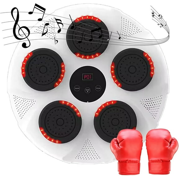 Home Boxing Machine - Smart Wall-Mounted Boxing Equipment with Bluetooth Music for Fun Training and Stress Relief - Perfect for Home Exercise and Boxing Practice