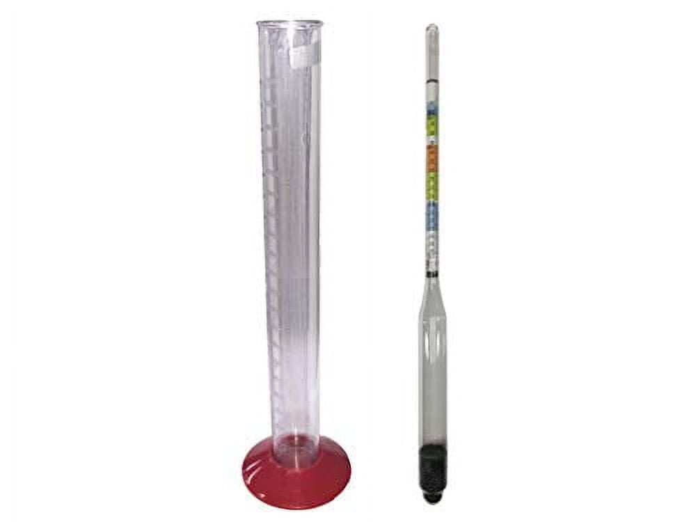 Home Brew 68395068 Hydrometer Kit TripleScale Hydrometer With Test