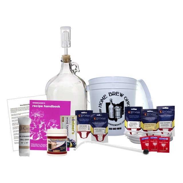 Home Brew Ohio 1 Gallon Wine from Fruit Kit