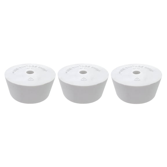 Home Brew Ohio #11 Drilled Rubber Stopper Set of 3