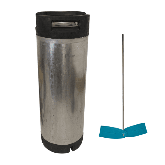 Home Brew Ohio 5 Gallon Ball Lock Corny Keg and Keg Cleaner Combination