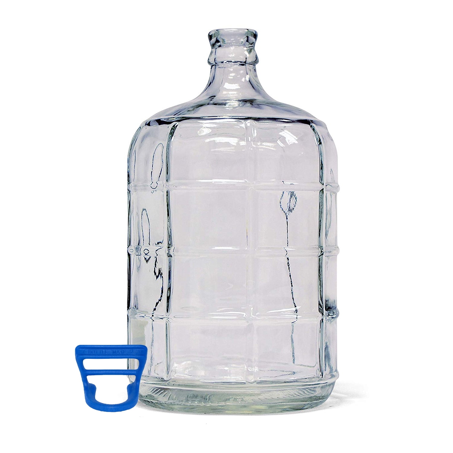 Home Brew Ohio 5 Gallon Glass Carboy with Carboy Handle