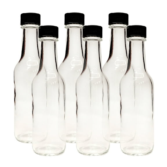 Home Brew Ohio 5oz Woozy Bottle with Lid (Set of 6)