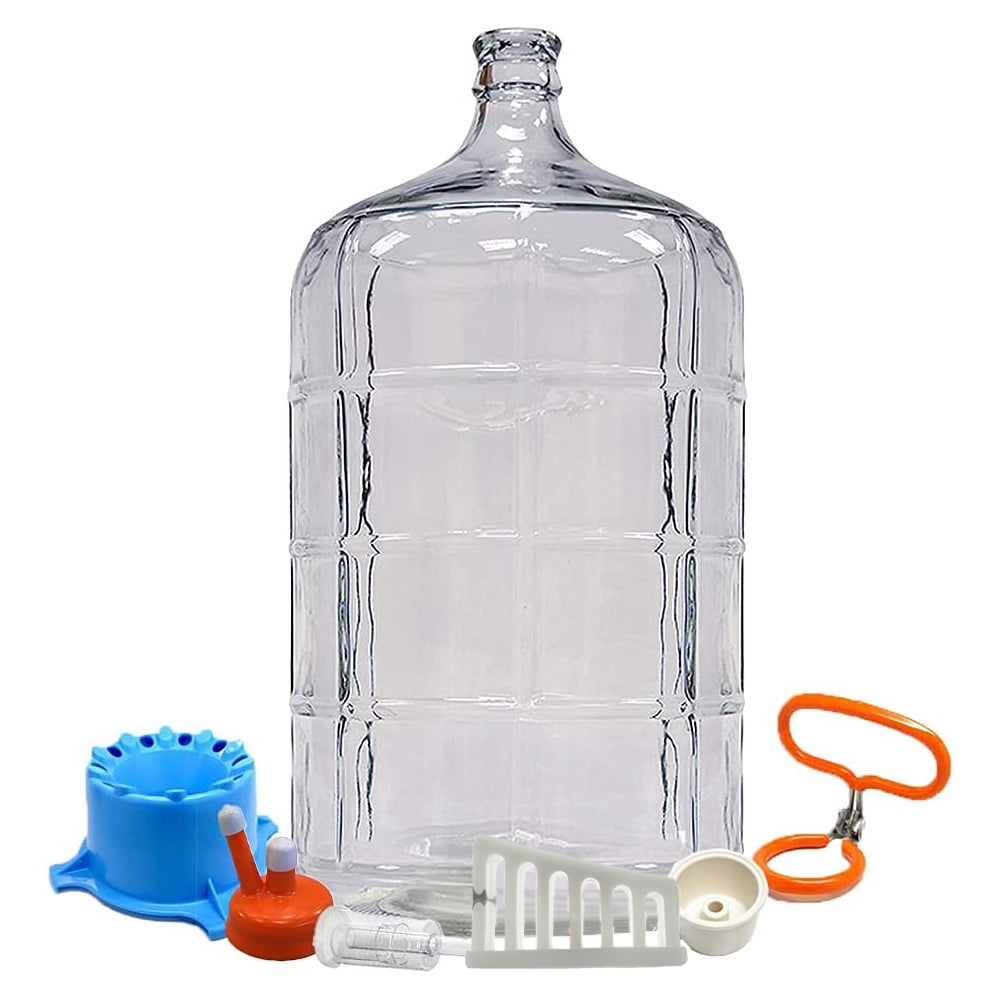 Home Brew Ohio 6 Gallon Glass Carboy with Deluxe Accessories (Carboy