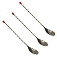thumbnail image 1 of Home Brew Ohio Barware Stainless Steel Bar Spoon 30cm (SET OF 3), 1 of 7