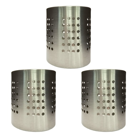Home Brew Ohio Barware Stainless Steel Cutlery Holder (SET OF 3)