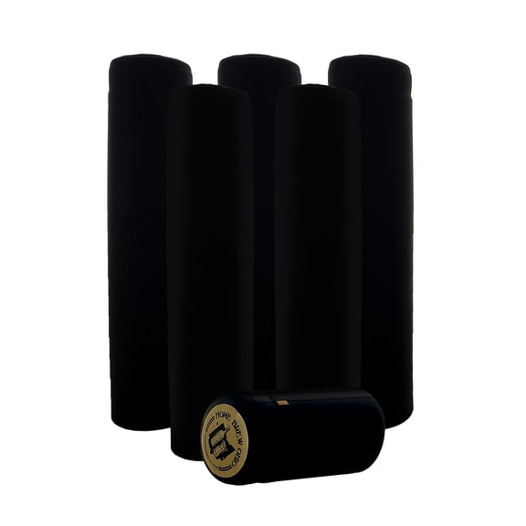 Home Brew Ohio Black PVC w/Home Brew Ohio Logo Black on Gold Top-100 count