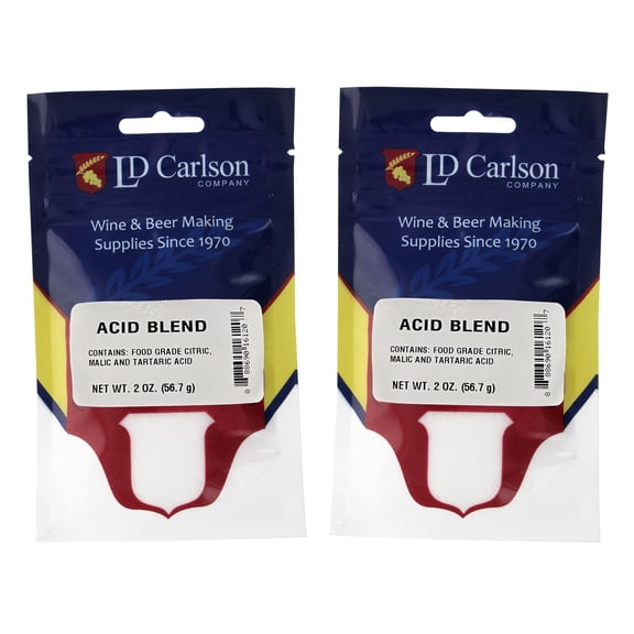 Home Brew Ohio HOZQ8-070 Acid Blend, 2 oz., White - 2 Pack