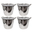 thumbnail image 1 of Home Brew Ohio Stainless Steel 20 Quart Brew Pot Set of 4, 1 of 7