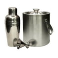 thumbnail image 1 of Home Brew Ohio Stainless Steel Personal Cocktail Shaker Jigger & Double Walled Ice Bucket, 1 of 7
