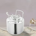 thumbnail image 1 of Home Brewing Keg, 304 Stainless Steel Mini Ball Lock Keg,Beer Brewing Keg Brewing Bucket Adjustable Pressure, 1 of 20