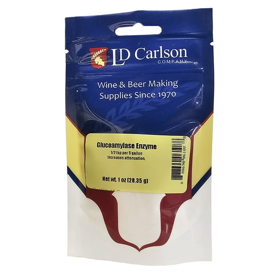 Home Brewing Supplies - 6108 Glucoamylase Enzyme - 1 Ounce