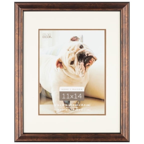Studio Decor Home Bronze Frame with Double Mat