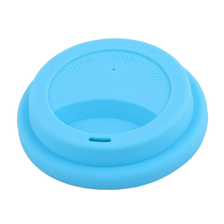 Silicone Cafe Reusable Drinking Water Tea Coffee Mug Cup Lid Cover